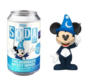 D23 Expo USA 2022 ファンコ ミッキー フィルハーマジック ソーダ缶入り ビニールフィギュア ディズニー  Funko SODA Figure Philharmagic Mickey