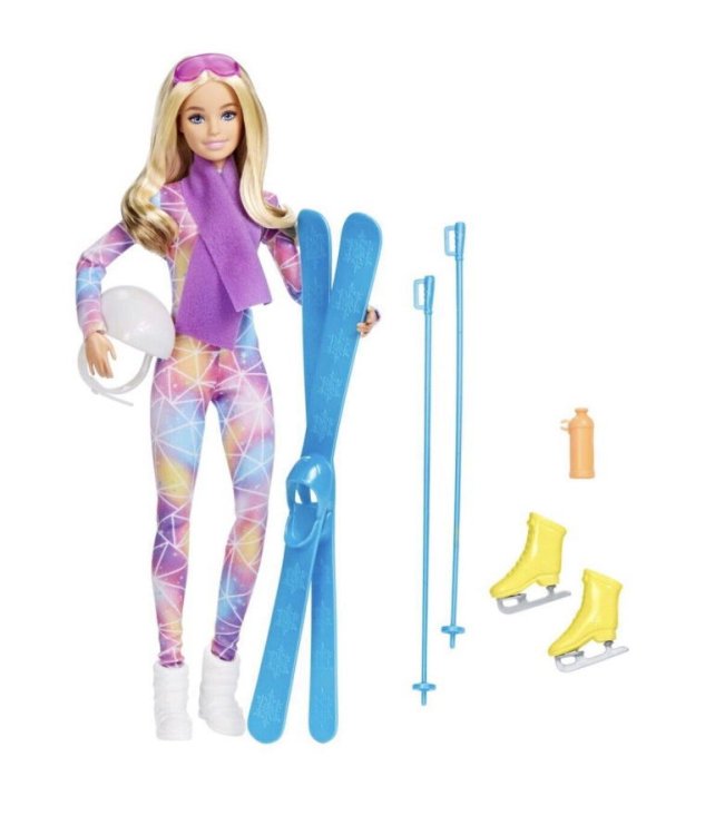 バービー プロスキーヤー スキー選手 ドール 人形 ウィンタースポーツ