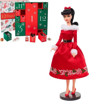 バービー 12 デイズ クリスマスカレンダー シグネチャーGOLDラベル 着せ替え人形 ドール&アクセサリー Barbie Signature HBY18