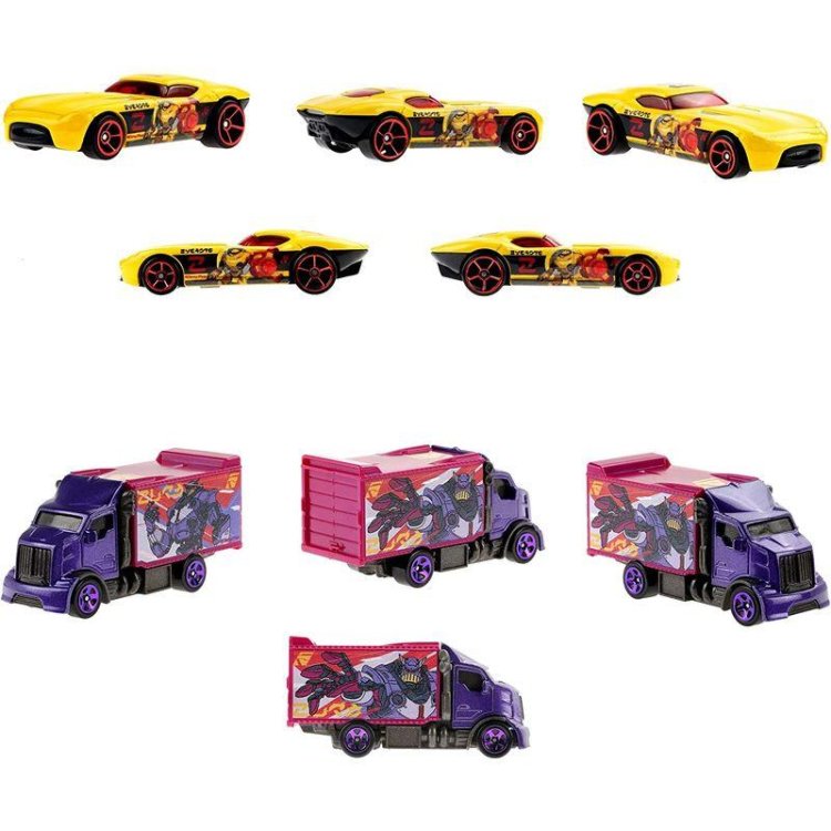 珍しい Hot WHeels ディズニー バズライトイヤー 5台セット kead.al