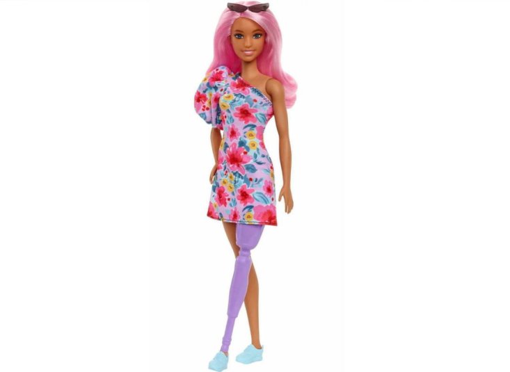 バービー ファッショニスタ ピンクヘア 義足 ドール 人形 Barbie