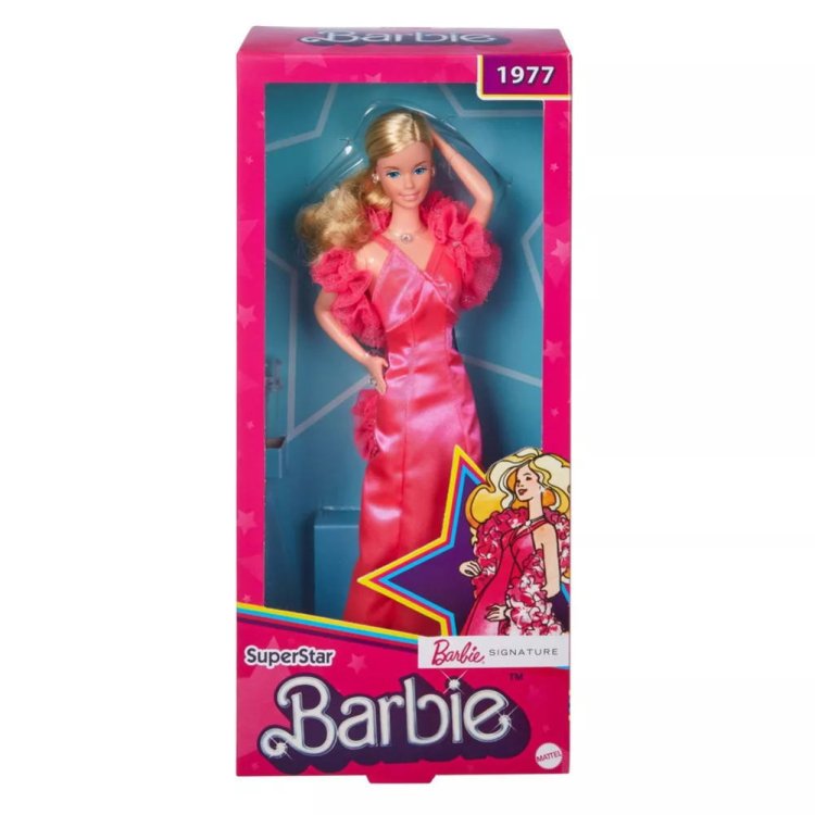 バービー スーパースター ブロンドヘア 1977 復刻版 ドール 人形 Barbie Signature SuperStar Doll -  FAR-OUT