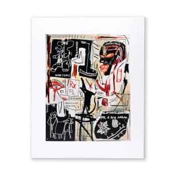 バスキア Melting Point of Ice 美術館限定 The Board オリジナルポスター Michel Basquiat Art Print