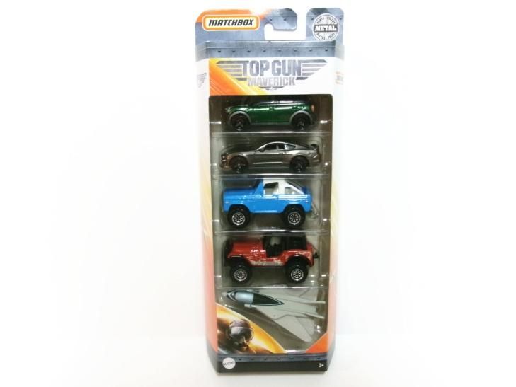 マッチボックス トップガン マーヴェリック メタルダイキャスト ミニカー 5点入りセット Matchbox Top Gun Maverick -  FAR-OUT