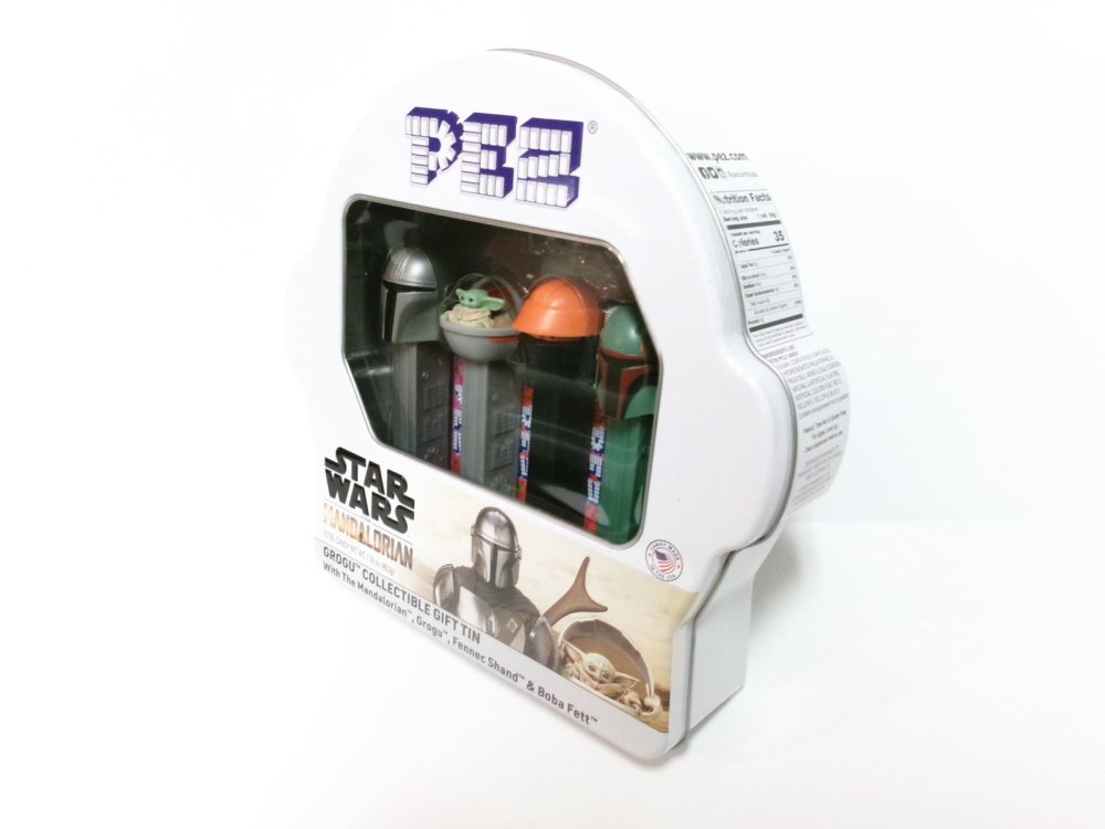 PEZ スター・ウォーズ マンダロリアン Tin ブリキ缶入り 4点セット ペッツ Star Wars The Mandalorian -  FAR-OUT