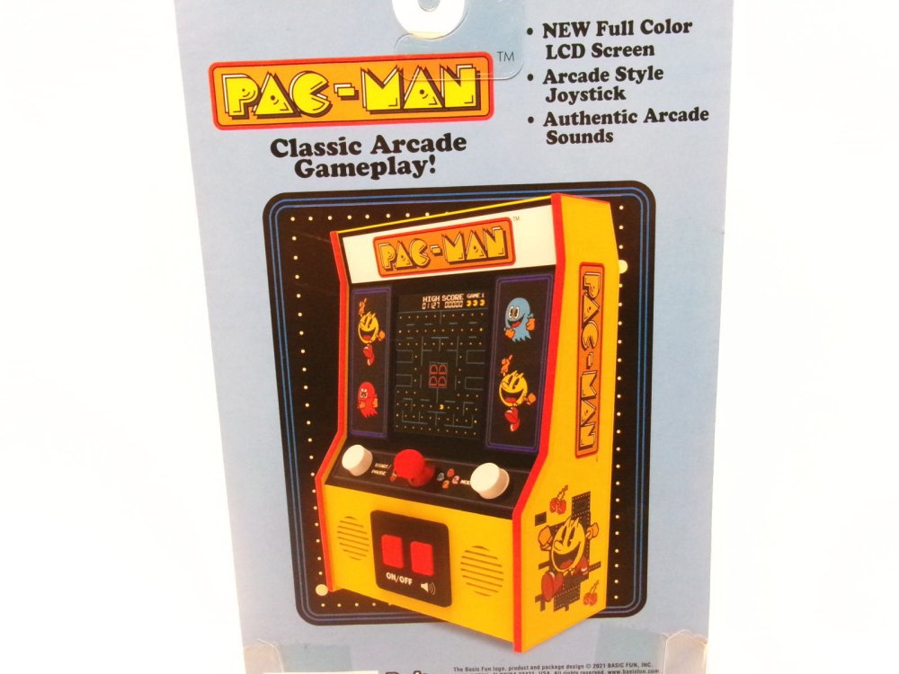 パックマン PAC-MAN レトロアーケード ゲーム機 復刻 スモールサイズ Classic Arcade Gameplay - FAR-OUT