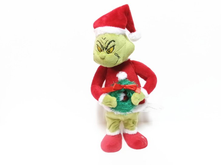 グリンチ クリスマス サンタドール 人形 音楽サウンド アクション付き ドクター・スース Dr.Seuss Grinch - FAR-OUT