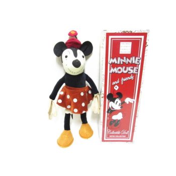 ミニーマウス レトロ クラシック ねずみ ぬいぐるみ ウォルト・ディズニーファミリー博物館限定 Minnie Retoro Plush