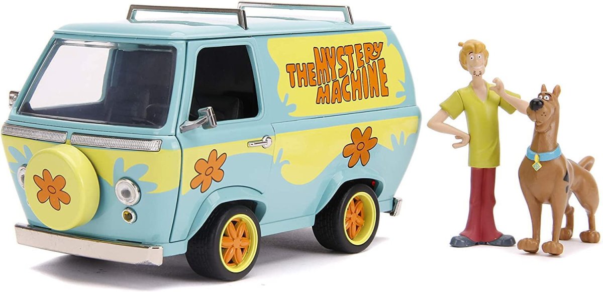 スクービー・ドゥー Scooby-Doo フィギュア付き メタルダイキャスト ミニカー 1/24スケール Jada ハンナ・バーベラ 車  Hanna-Barbera - FAR-OUT