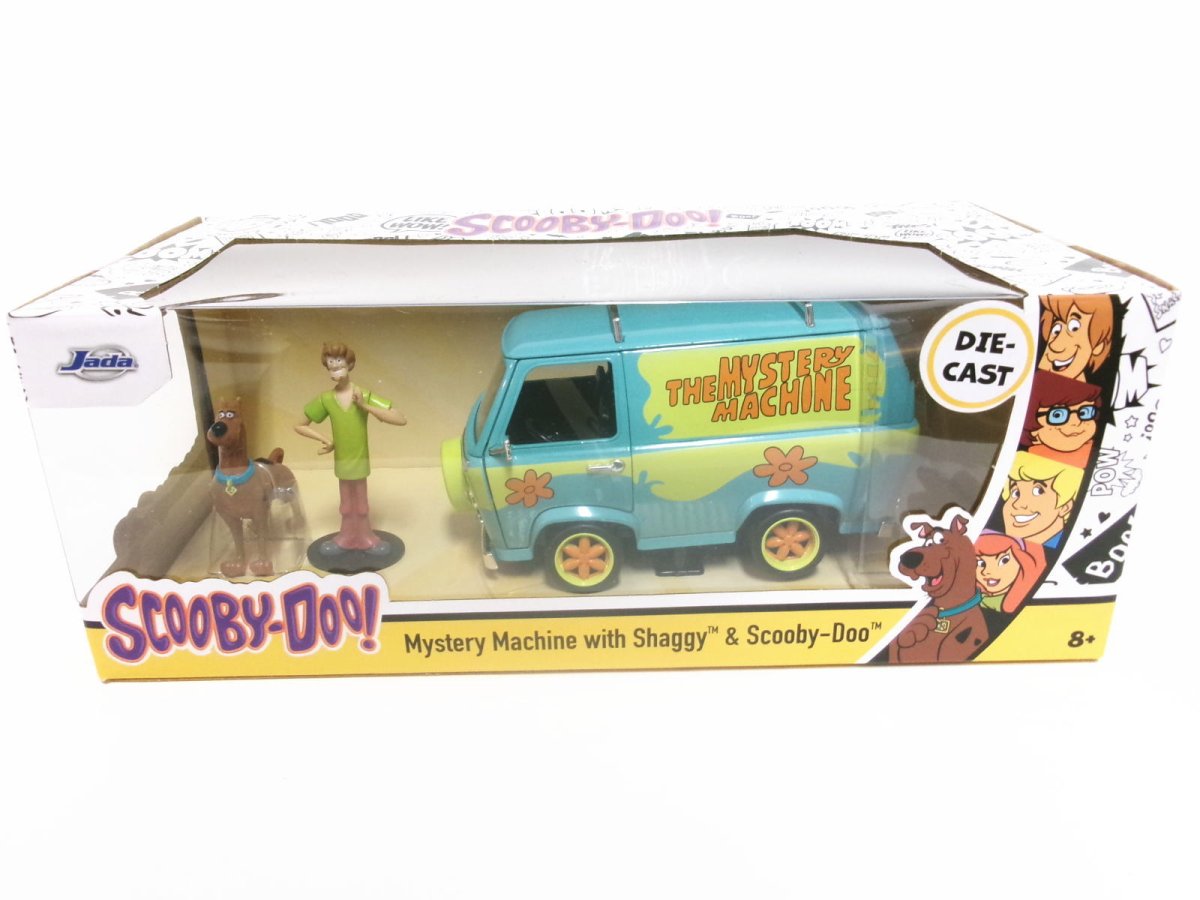 スクービー・ドゥー Scooby-Doo フィギュア付き メタルダイキャスト ミニカー 1/24スケール Jada ハンナ・バーベラ 車  Hanna-Barbera - FAR-OUT