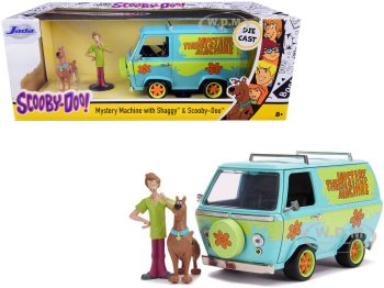 スクービー・ドゥー Scooby-Doo  フィギュア付き メタルダイキャスト ミニカー 1/24スケール Jada ハンナ・バーベラ 車 Hanna-Barbera