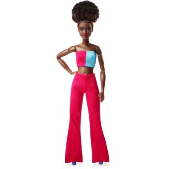 バービー ルック ブラック カーリーヘア 黒人 ポーザブル シグネチャー ドール Barbie Looks Doll Black Curly Hair Made to Move