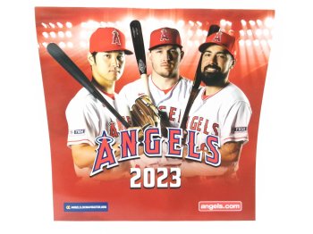 エンゼルス カレンダー 大谷翔平 マイク・トラウト他 2023年4月7日 球場配布 ベースボール MLB Angeles Calendar