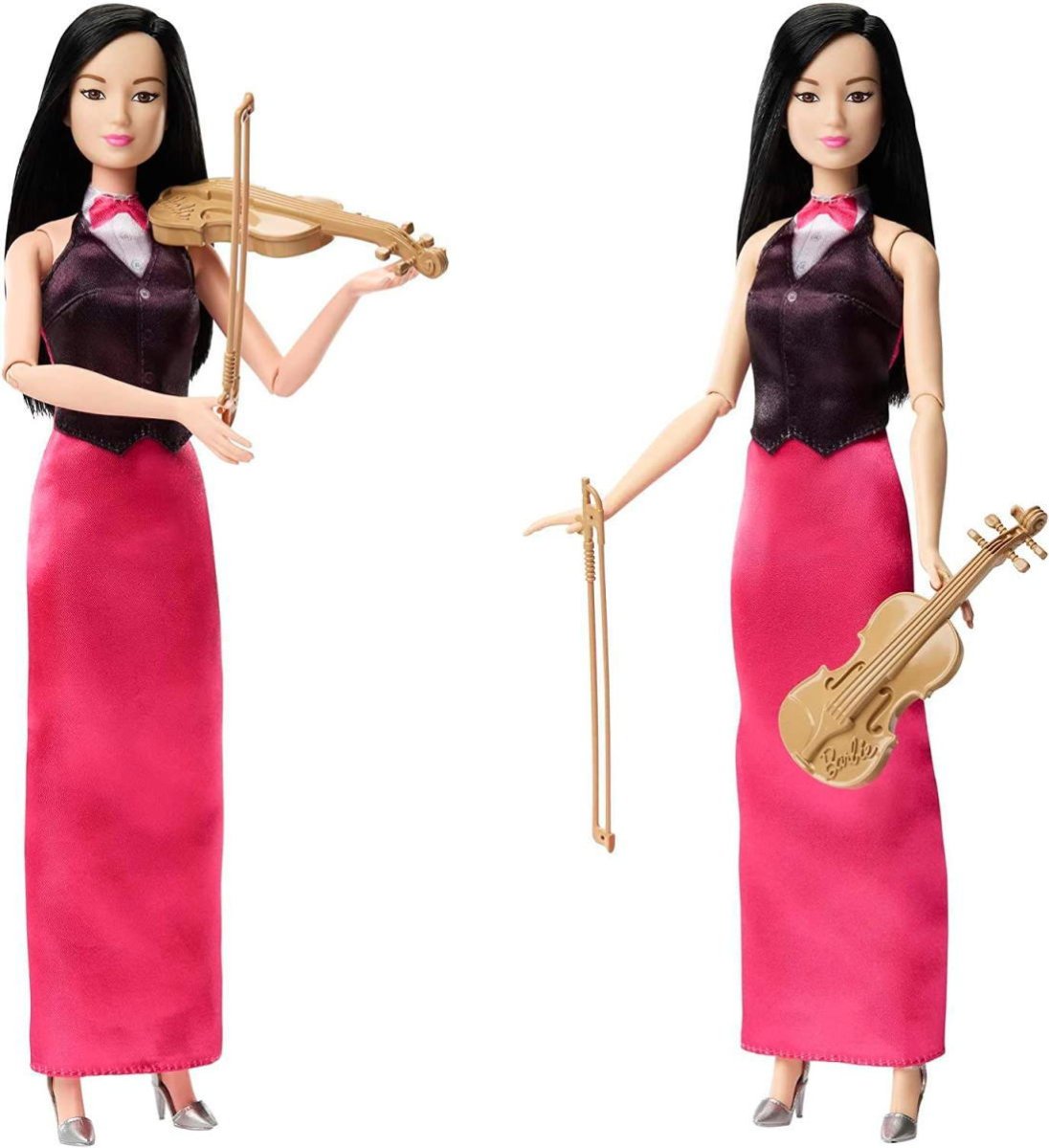 バービー ヴァイオリニスト アジアンフェイス ドール 人形 ヴァイオリン Barbie You can be anything Violinist -  FAR-OUT