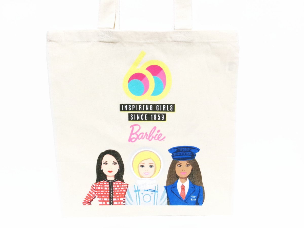 バービー 60周年記念 プロモーション用 トートバッグ Barbie Tote Bag - FAR-OUT