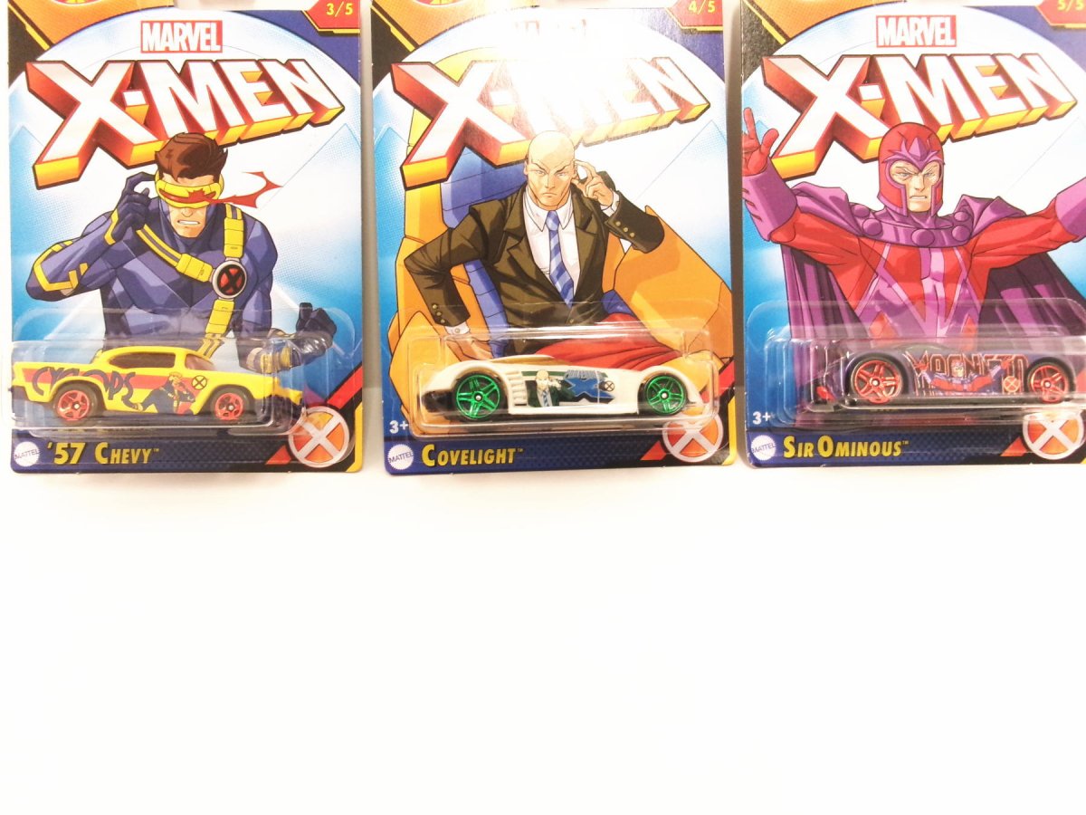 ホットウィール X-メン X-MEN マーベルコミック メタルダイキャスト ミニカー 5点コンプリートセット Hot Wheels - FAR-OUT