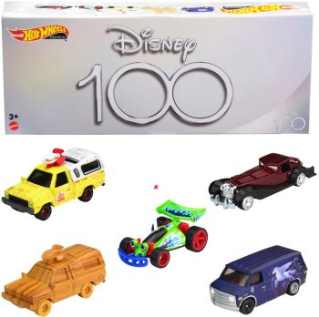 ホットウィール ディズニー 100周年記念 5点 デラックスセット メタルダイキャストカー  ミニカー Hot Wheels Disney 100th Anniversary