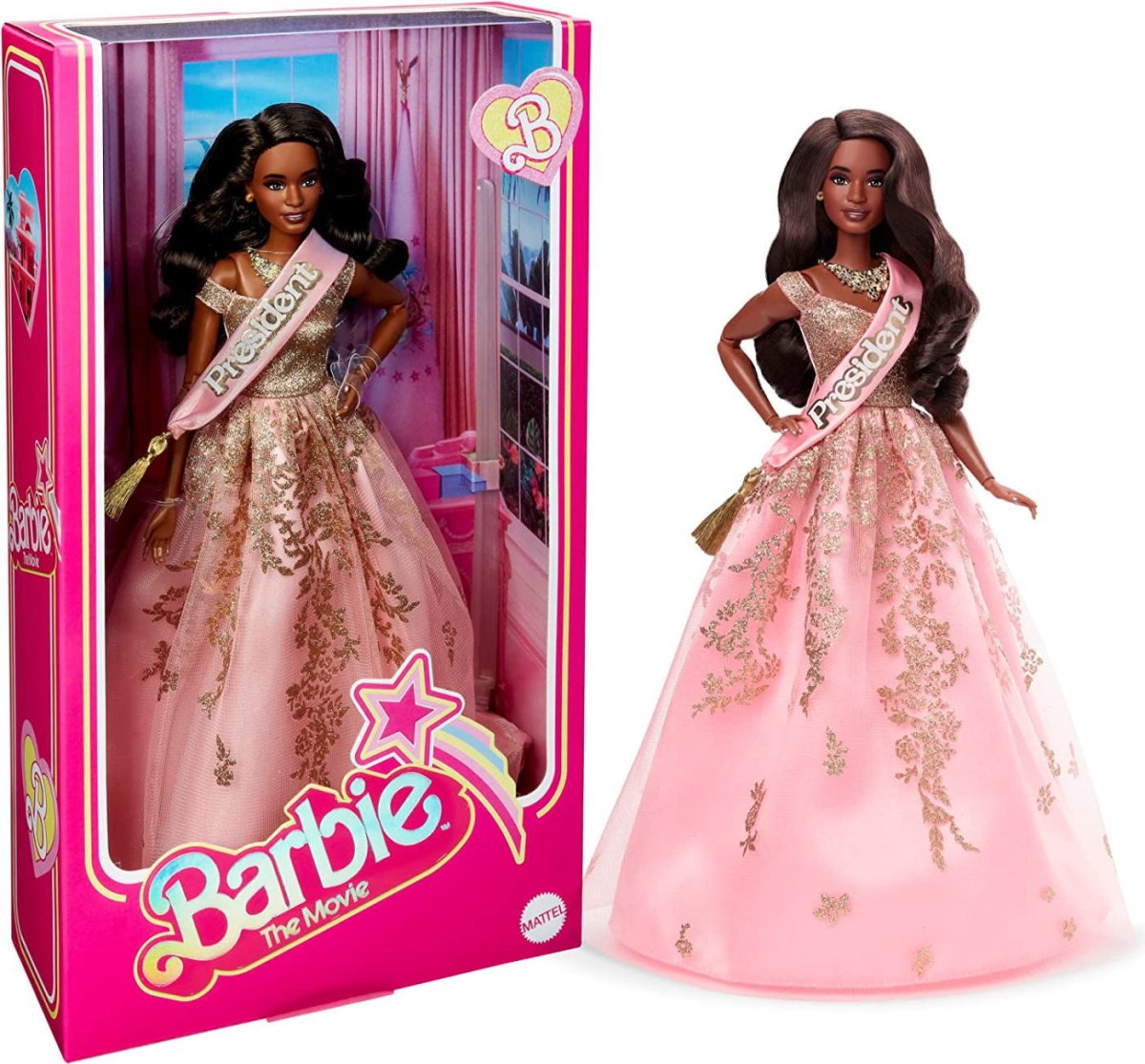 映画「バービー」 プレジデント 黒人ドール Barbie The Movie Doll