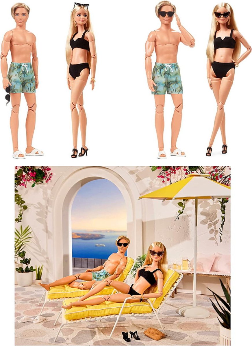 バービースタイル @BarbieStyle ファッションシリーズデュオ ブロンド バービー & ケン ドール 着せ替えファッション付き Barbie  and Ken Doll Set - FAR-OUT