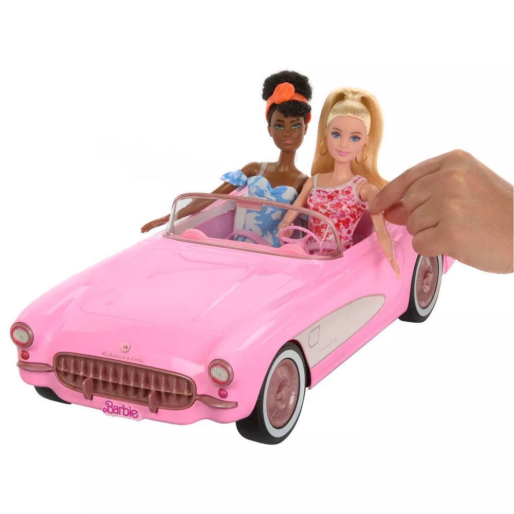 映画 「バービー」 RC リモコン コルベット コンバーチブル ホットウィール ラジコン ピンク カー 車 Barbie The Movie Hot  Wheels RC Car - FAR-OUT