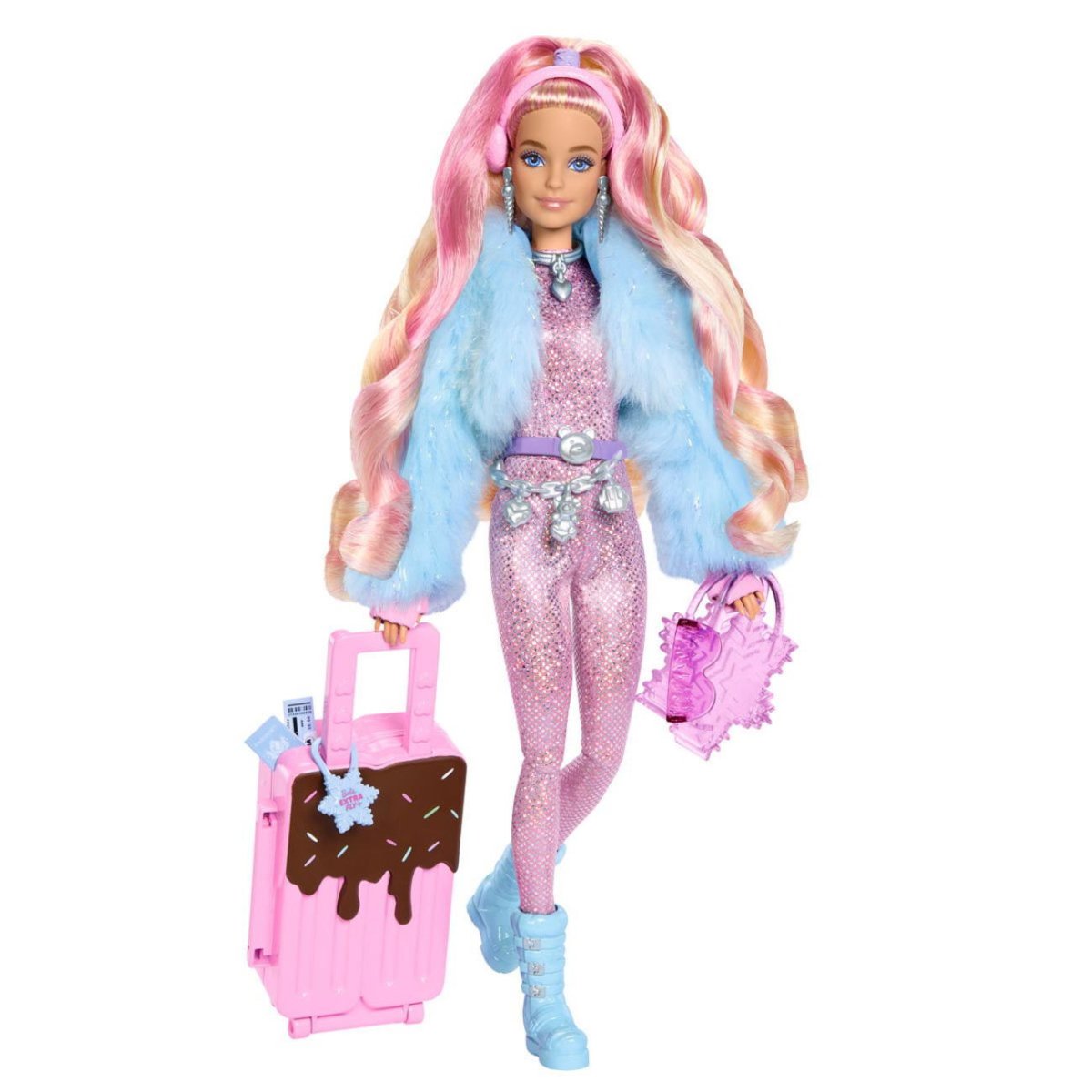 バービー Barbie  フィギュアスタンプケース入り(3個セット)