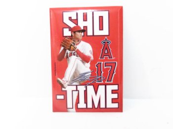 大谷翔平 SHO TIME マグネット 磁石 エンゼルス ベースボール MLB Angeles Shohei Ohtani Magnet