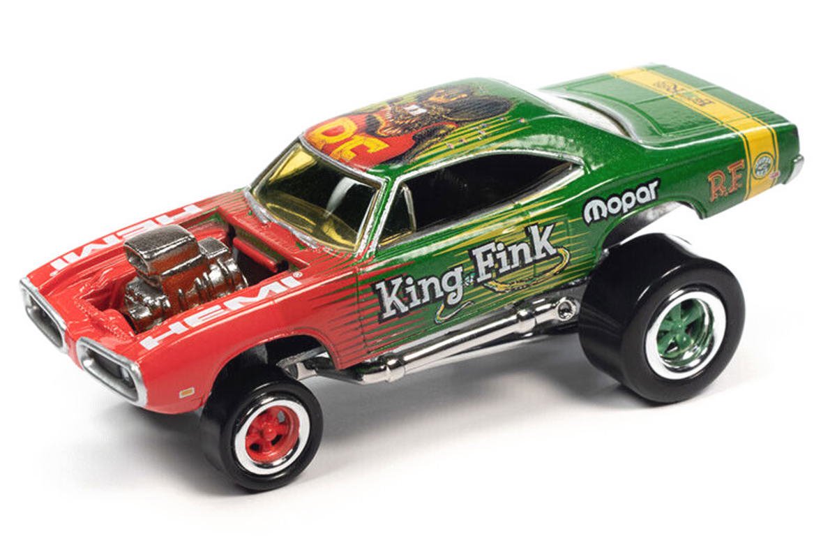 Johnny Lightning Rat Fink ジョニーライトニング ラットフィンク 1/64 メタルダイキャスト ミニカー 1970 Dodge  Super Bee - FAR-OUT