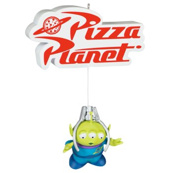 ホールマーク 2023 オーナメント トイストーリー エイリアン モーション アクション ディズニー ピクサー Toy Story I Have Been Chosen Pizza Planet