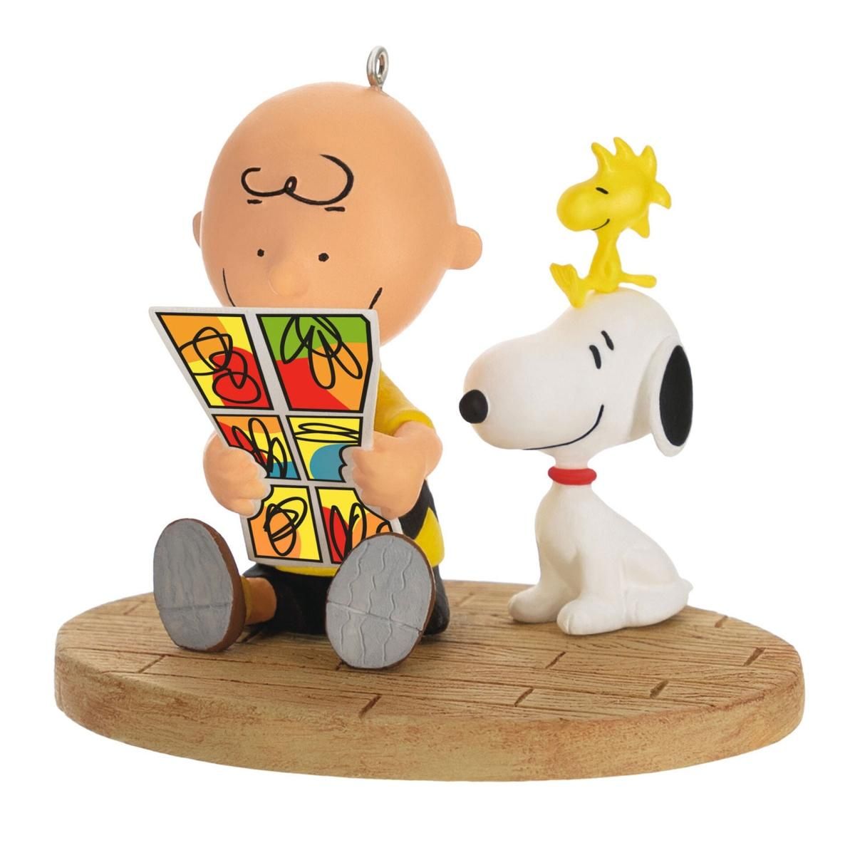 ホールマーク 2023 オーナメント チャーリーブラウン w/ スヌーピー サンデーモーニング コミック ピーナッツ ギャング Peanuts  Gang Sunday Morning Funnies - FAR-OUT