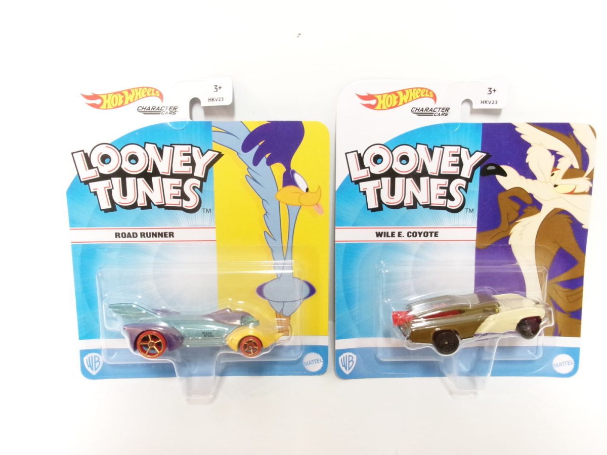 ホットウィール ルーニー・テューンズ 7点コンプリートセット メタルダイキャスト ミニカー Hot Wheels Road Looney Tunes  - FAR-OUT