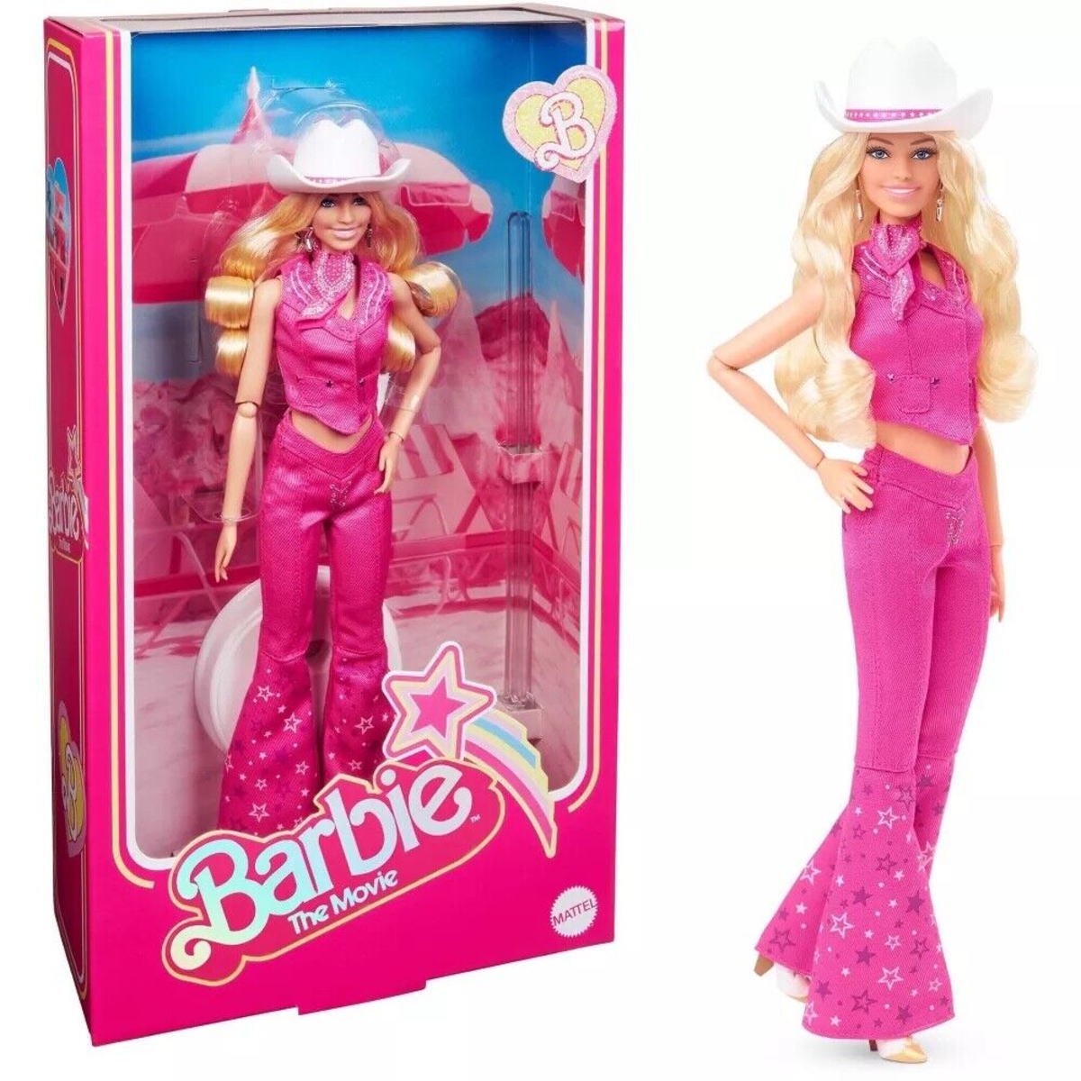 映画 「バービー」 カウガール カウボーイハット ブロンドヘア ドール マーゴット・ロビー Barbie The Movie Doll Margot  Robbie as Cowgirl - FAR-OUT