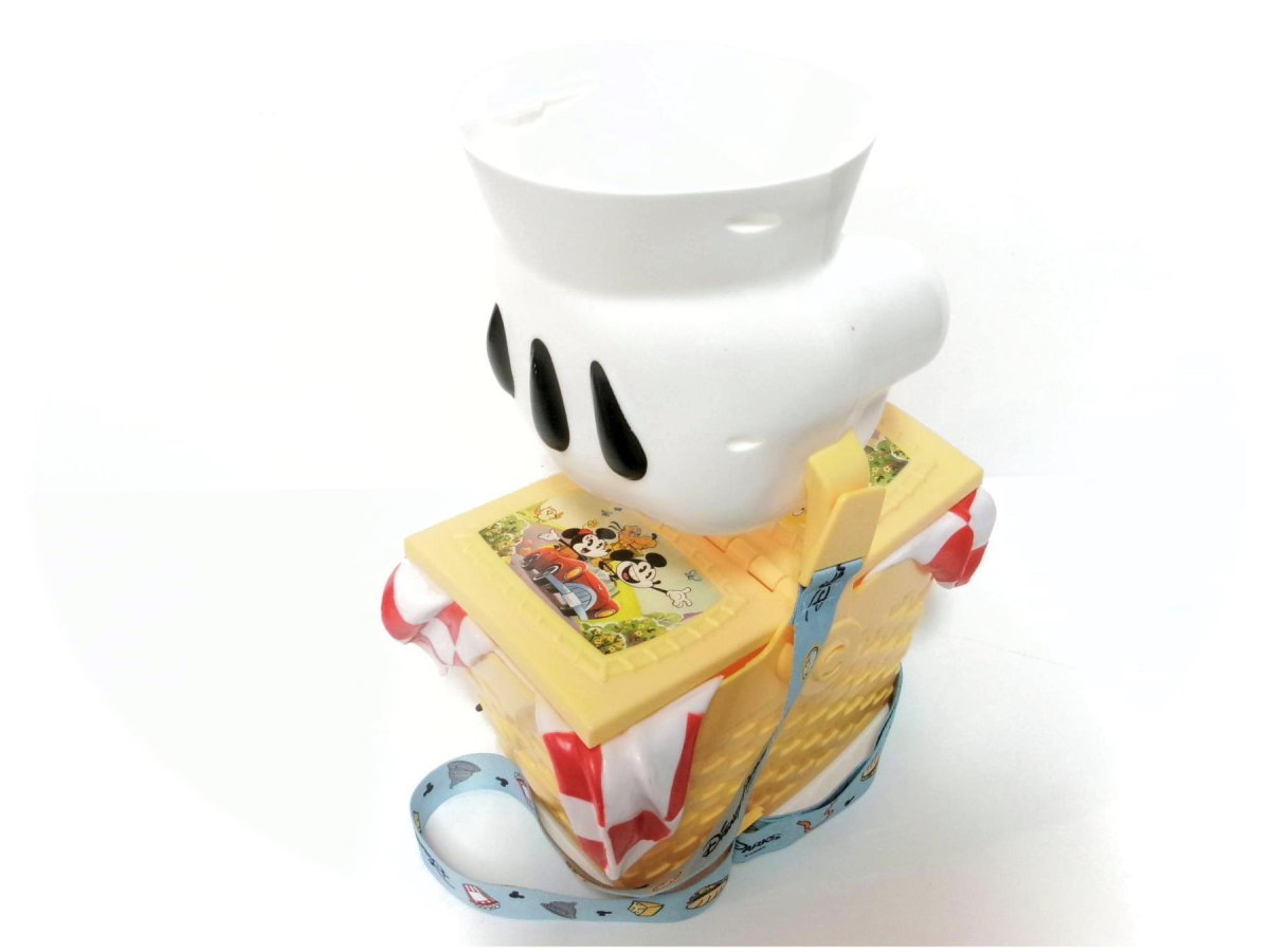 ミッキー ハンド ピクニックバスケット ランナウェイ・レイルウェイ ポップコーンバケット アトラクション Runaway Railway Picnic  Basket Popcorn Bucket - FAR-OUT