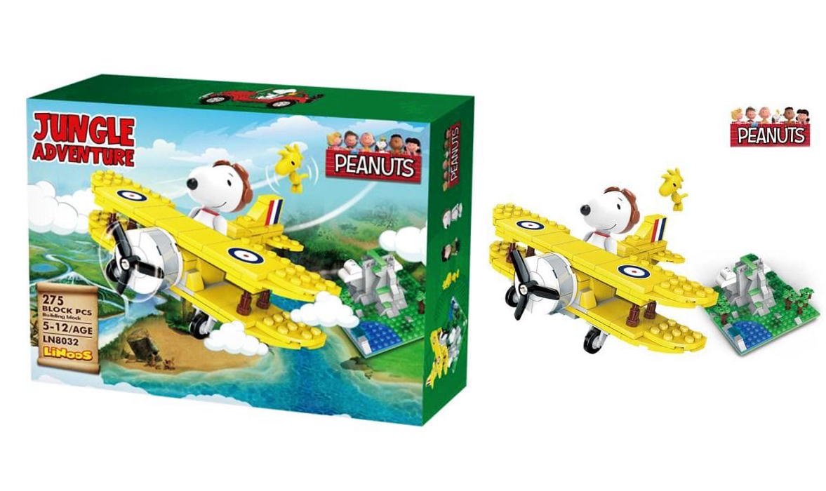 日本最大級 ピーナッツ PEANUTS banbao coco 遊園地 ブロック フィギュア