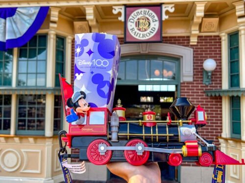 ディズニーランド鉄道 ミッキー 蒸気機関車 汽車 ポップコーンバケット アトラクション Disneyland Railroad Mickey  Train - FAR-OUT