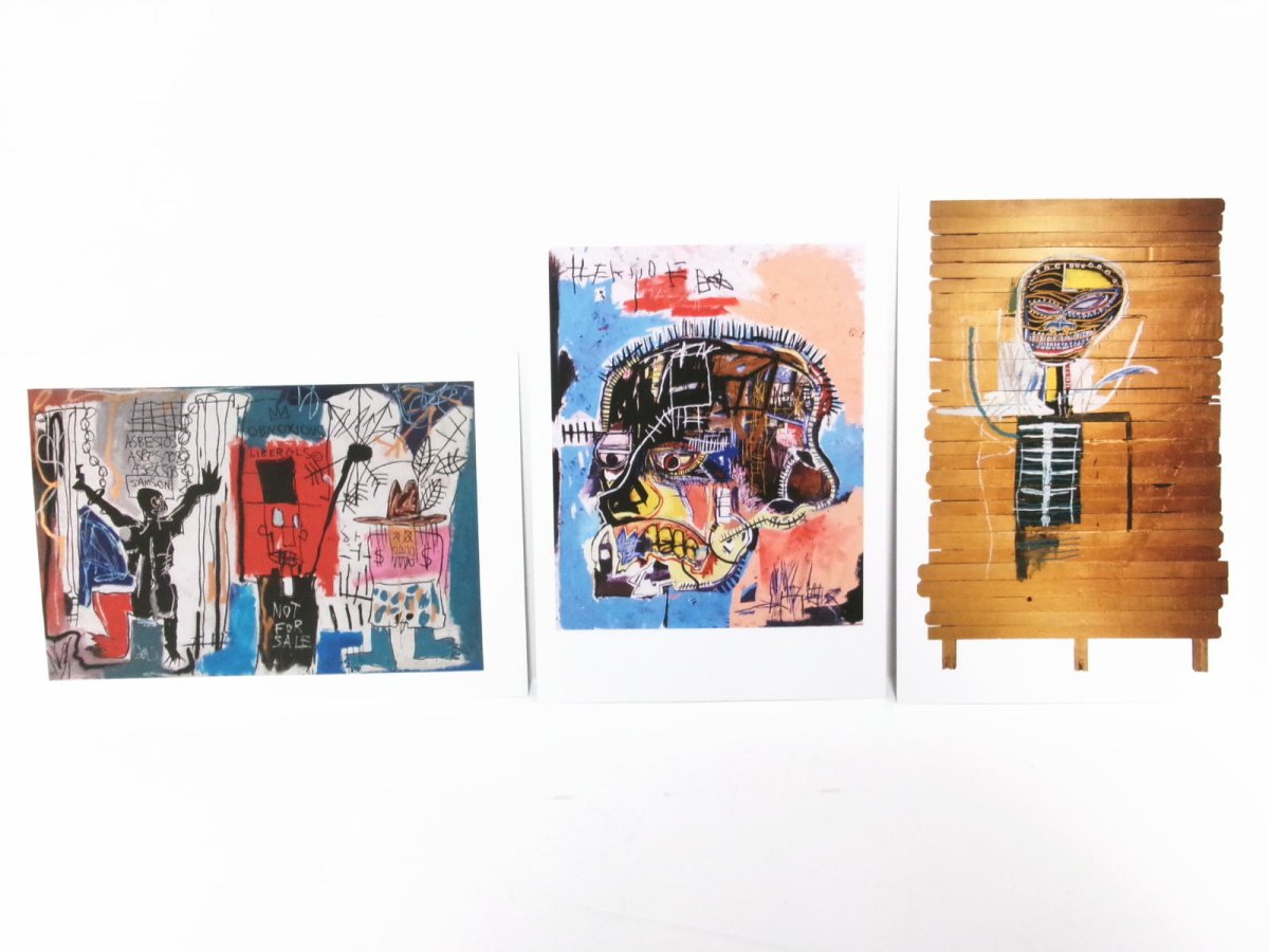 バスキア アート ポストカード 絵はがき 5枚セット The Broad 美術館限定 Jean-Michel Basquiat Postcards -  FAR-OUT