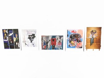 バスキア アート ポストカード 絵はがき 5枚セット The Broad 美術館限定  Jean-Michel Basquiat Postcards