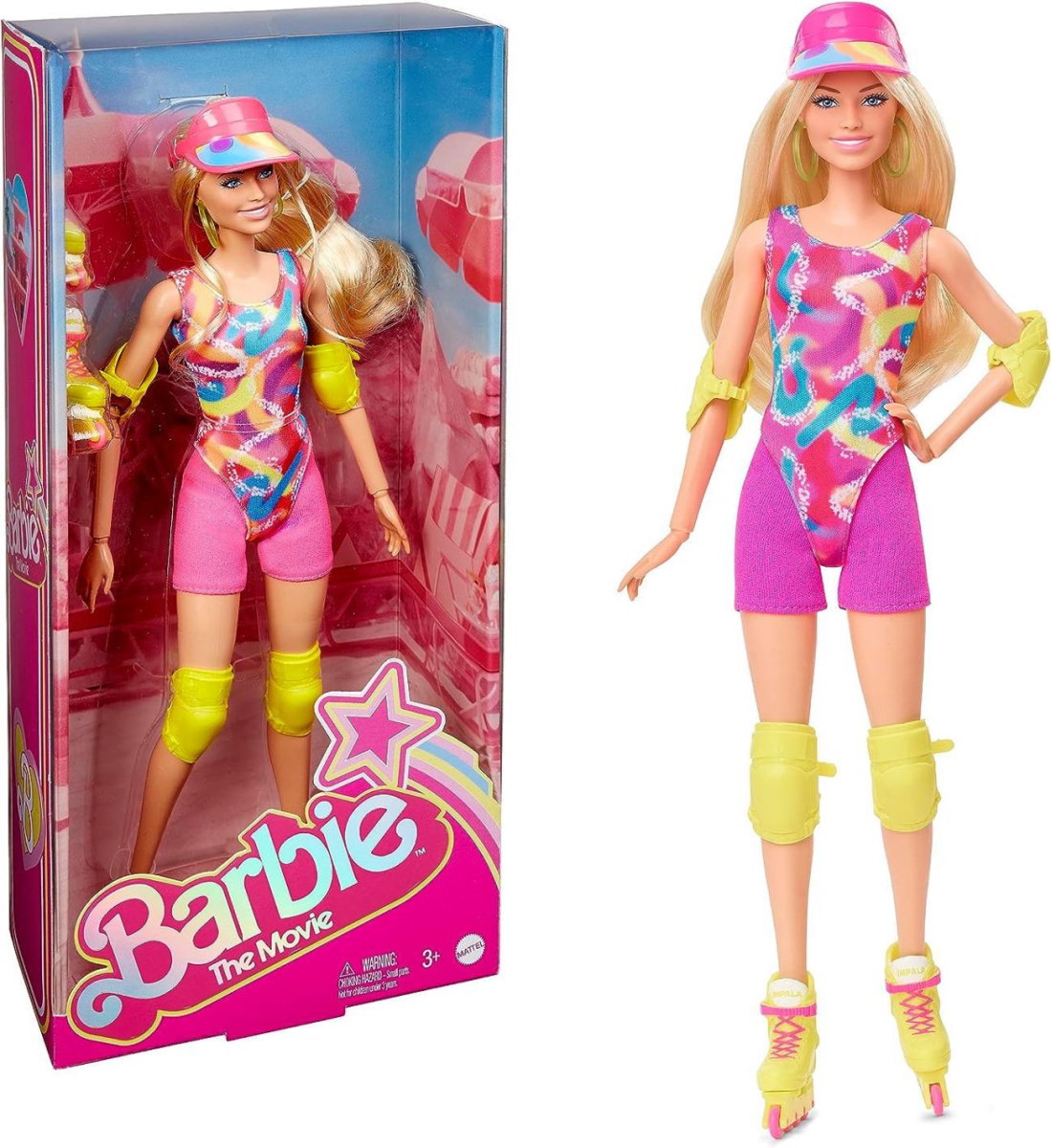 映画 「バービー」 スケーティングファッション ドール ローラースケート Barbie the Movie Doll Inline Skating  Doll HRB04 - FAR-OUT