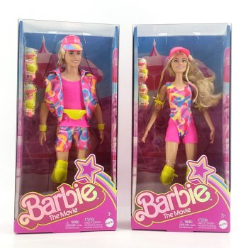 映画 「バービー」  バービー&ケン スケーティングファッション ドール 2体セット ローラースケート Barbie & Ken the Movie Inline Skating Dolls