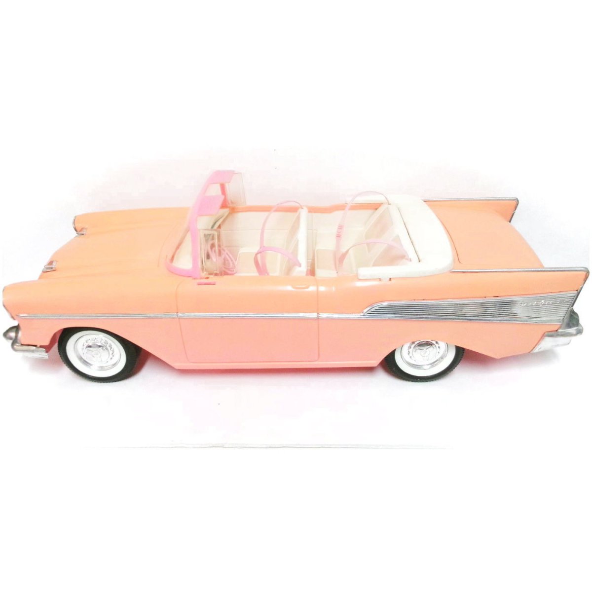 バービー 1957 シボレー ベルエア ピンク コンバーチブル ヴィンテージ クラシックカー 車 1988 ラージサイズ Barbie Chevy  Bel Air - FAR-OUT