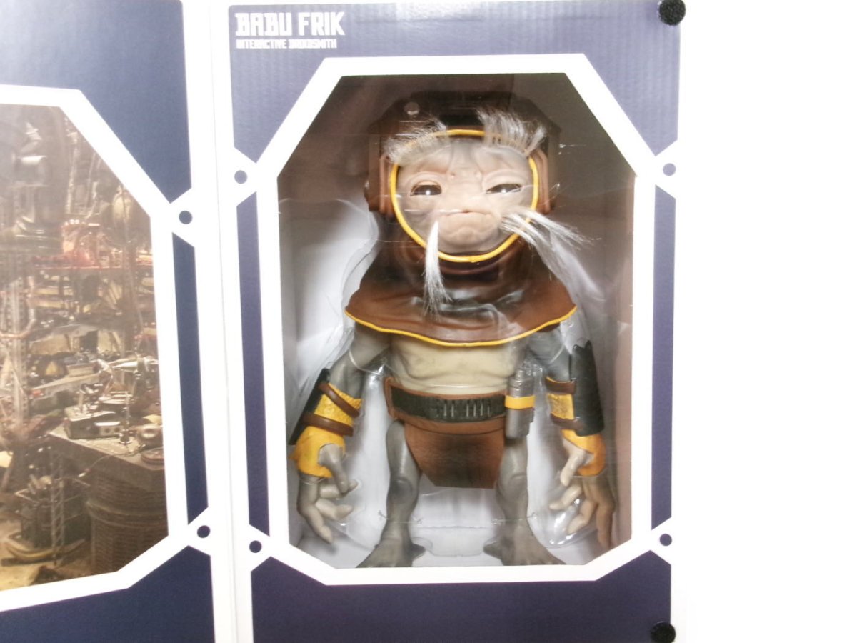 スター・ウォーズ バブ・フリック インタラクティブ ドール フィギュア ディズニーテーマパーク Star Wars Babu Frik  Interactive Droidsmith Doll - FAR-OUT