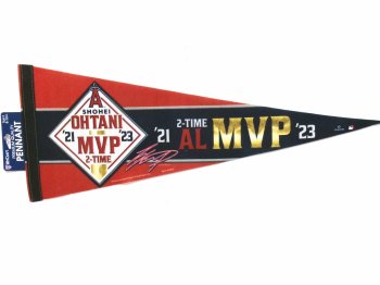 ëʿ 2023ǯ MVP޵ǰ ڥʥ ĹѴ MLB Shohei Ohtani MVP Pennant 󥼥륹