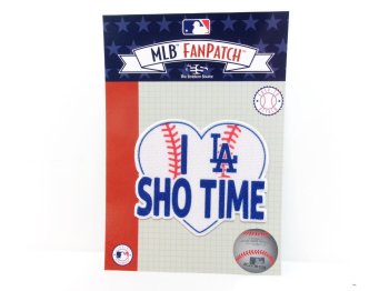大谷翔平  LA ドジャース ワッペン パッチ ハート ボール SHO TIME ベースボール 野球 MLB Dodgers Heart Ball Patch Shohei Ohtani