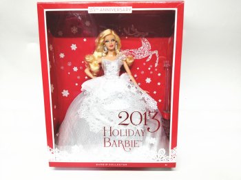ۥǡ Сӡ 2013 ꥹޥ ֥ɥإ ɡ ͷ Holiday Barbie Blond Hair