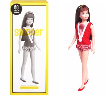 Сӡ åѡ 60ǯǰ 륯ȥܥǥ åɥॹ   ɡ ͷ Barbie's sister Skipper 60th Anniversary