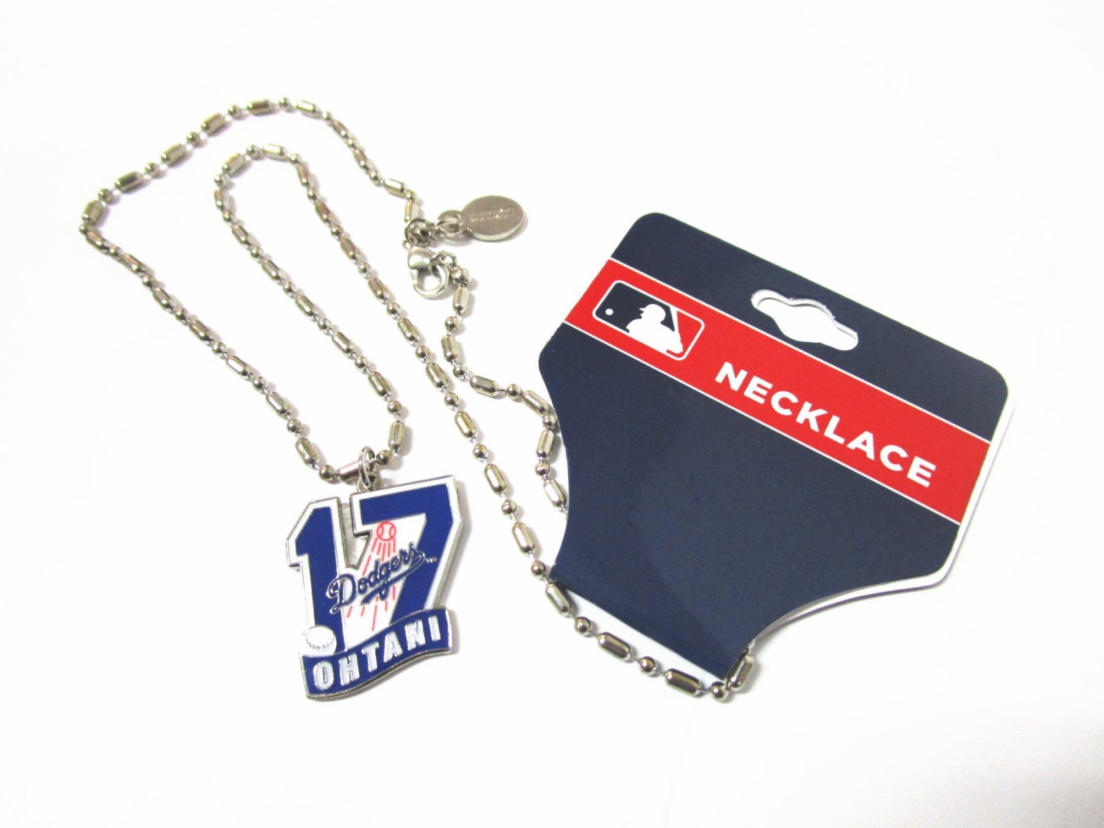 大谷翔平 LA ドジャース ネックレス OHTANI 17 | MLB Dodgers Necklace - FAR-OUT