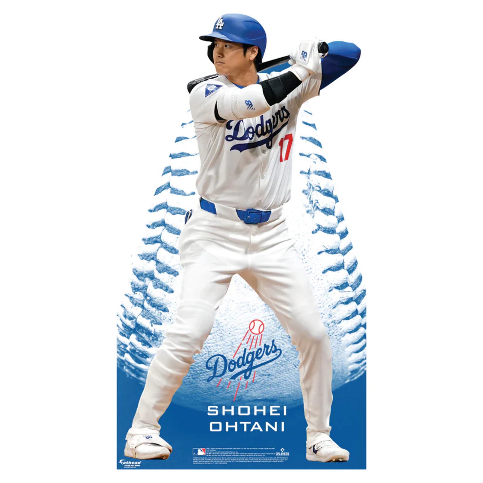 大谷翔平 LA ドジャース パネル ディスプレイ バッティングポーズ ベースボール 野球 MLB公式 Made in USA Dodgers  Shohei Ohtani - FAR-OUT