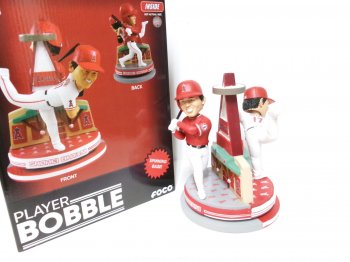 ëʿ ή ܥ֥إå ե奢 󥼥륹 Big A 960 åɡۥ磻 ١ܡ Spinning Base Player Bobble Shohei Ohtani