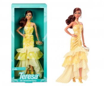 Сӡ ƥ쥵 35ǯǰ ɡ Barbie Teresa 35th Anniversary Doll