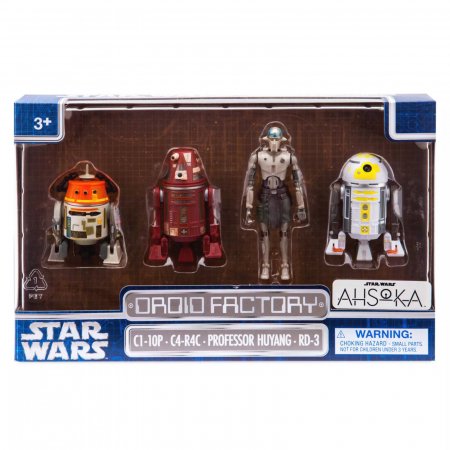   ɥ ե奢 4Υå ǥˡơޥѡ Star Wars Ahsoka Droid Action Figure Set 