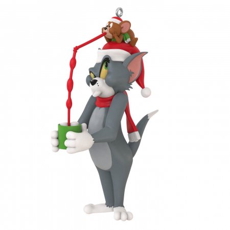 ۡޡ 2024 ʥ ȥȥ꡼ ϥʡС٥ Tom & Jerry Stealing Sips Ornament